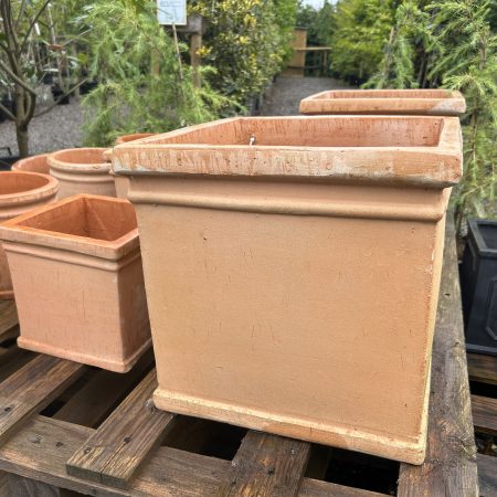 Viking Cube Terracotta Pots