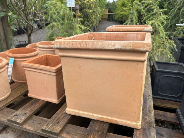 Viking Cube Terracotta Pots